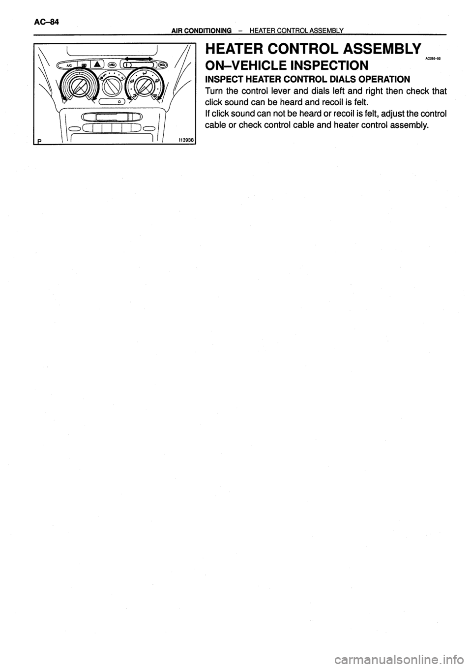 TOYOTA VERSO 1999  Repair Manual 