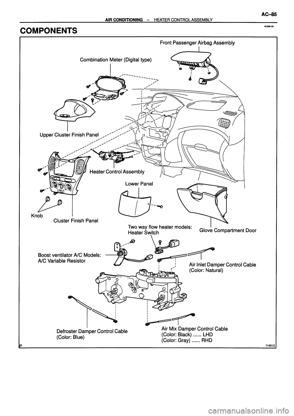 TOYOTA VERSO 1999  Repair Manual 