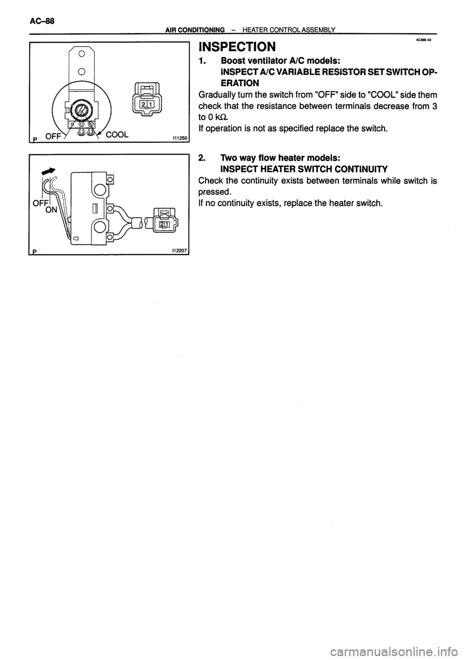 TOYOTA VERSO 1999  Repair Manual 