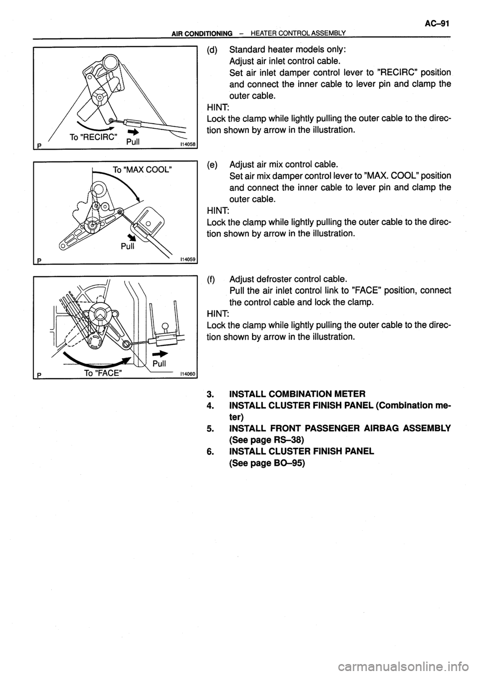 TOYOTA VERSO 1999  Repair Manual 
