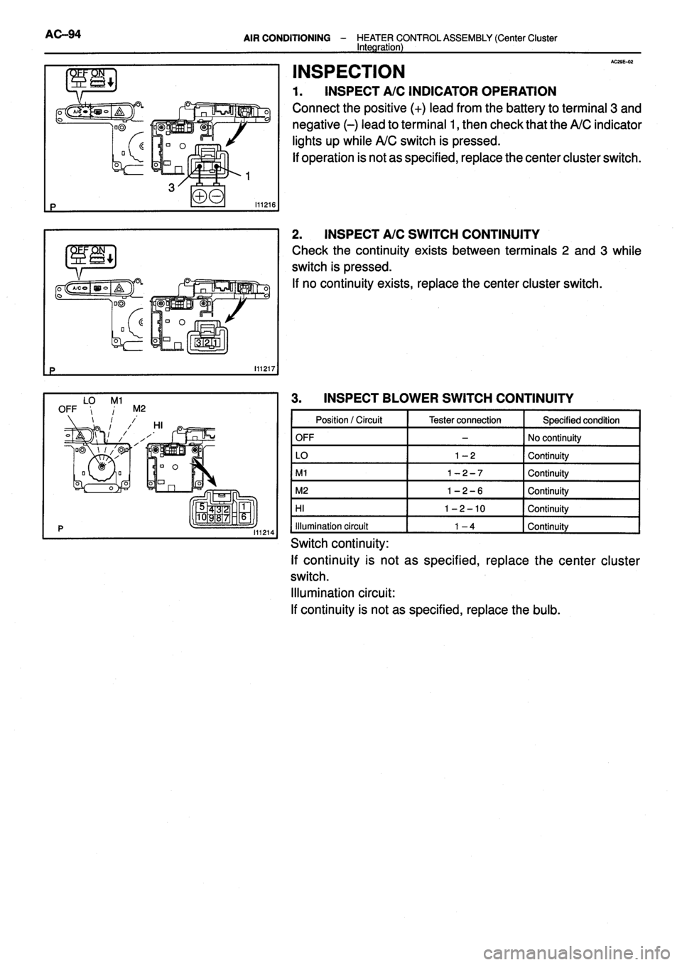 TOYOTA VERSO 1999  Repair Manual 