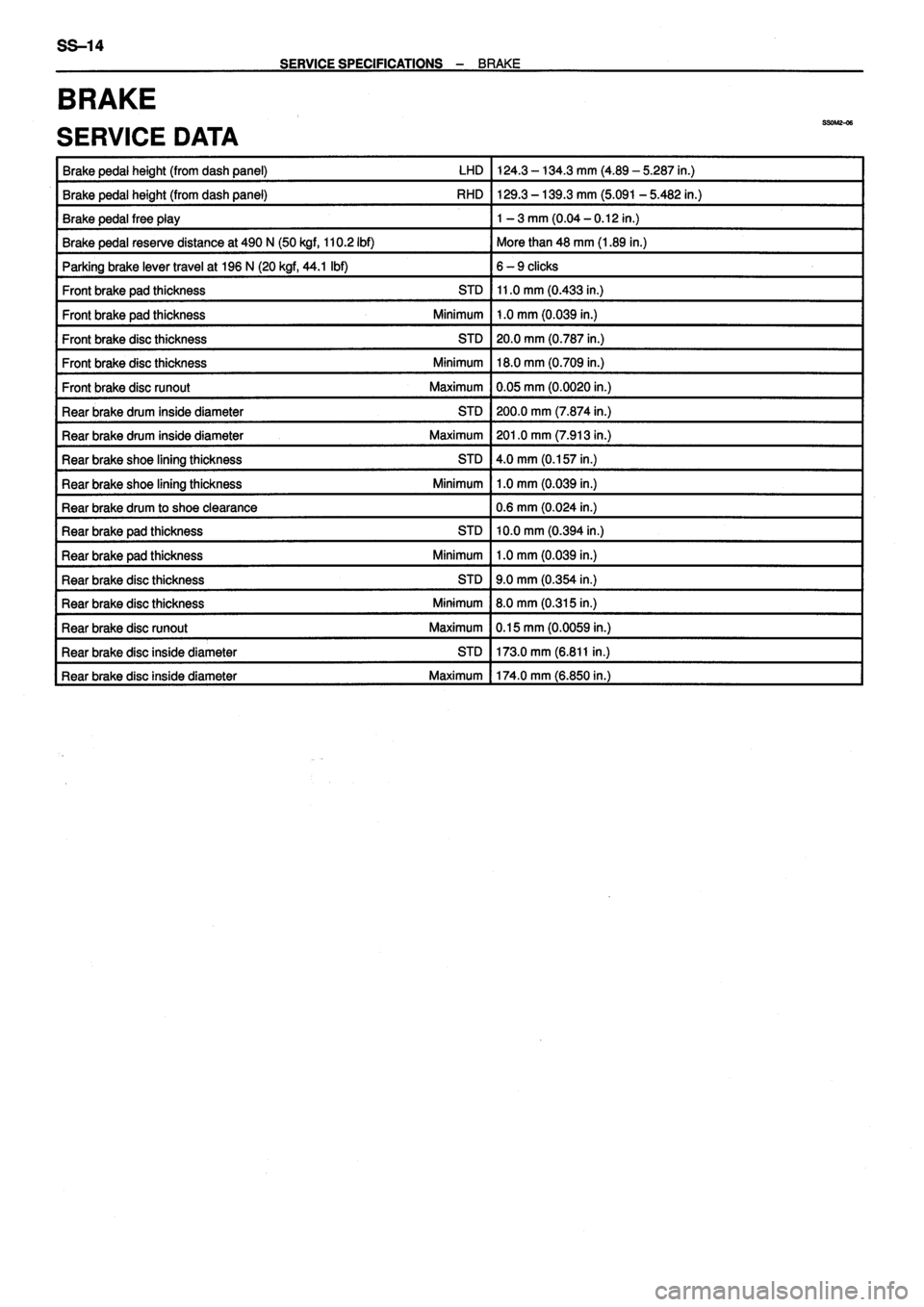 TOYOTA VERSO 1999  Repair Manual 