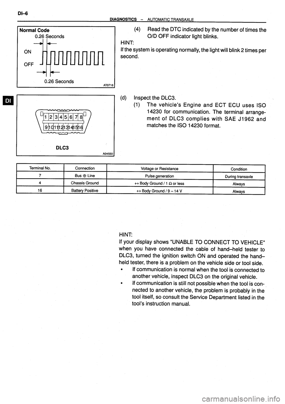 TOYOTA VERSO 1999  Repair Manual 