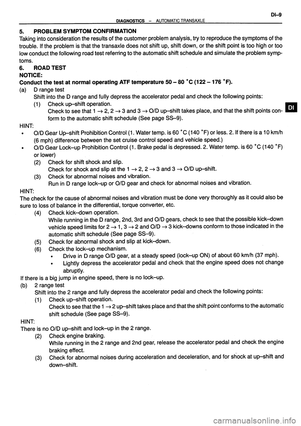 TOYOTA VERSO 1999  Repair Manual 