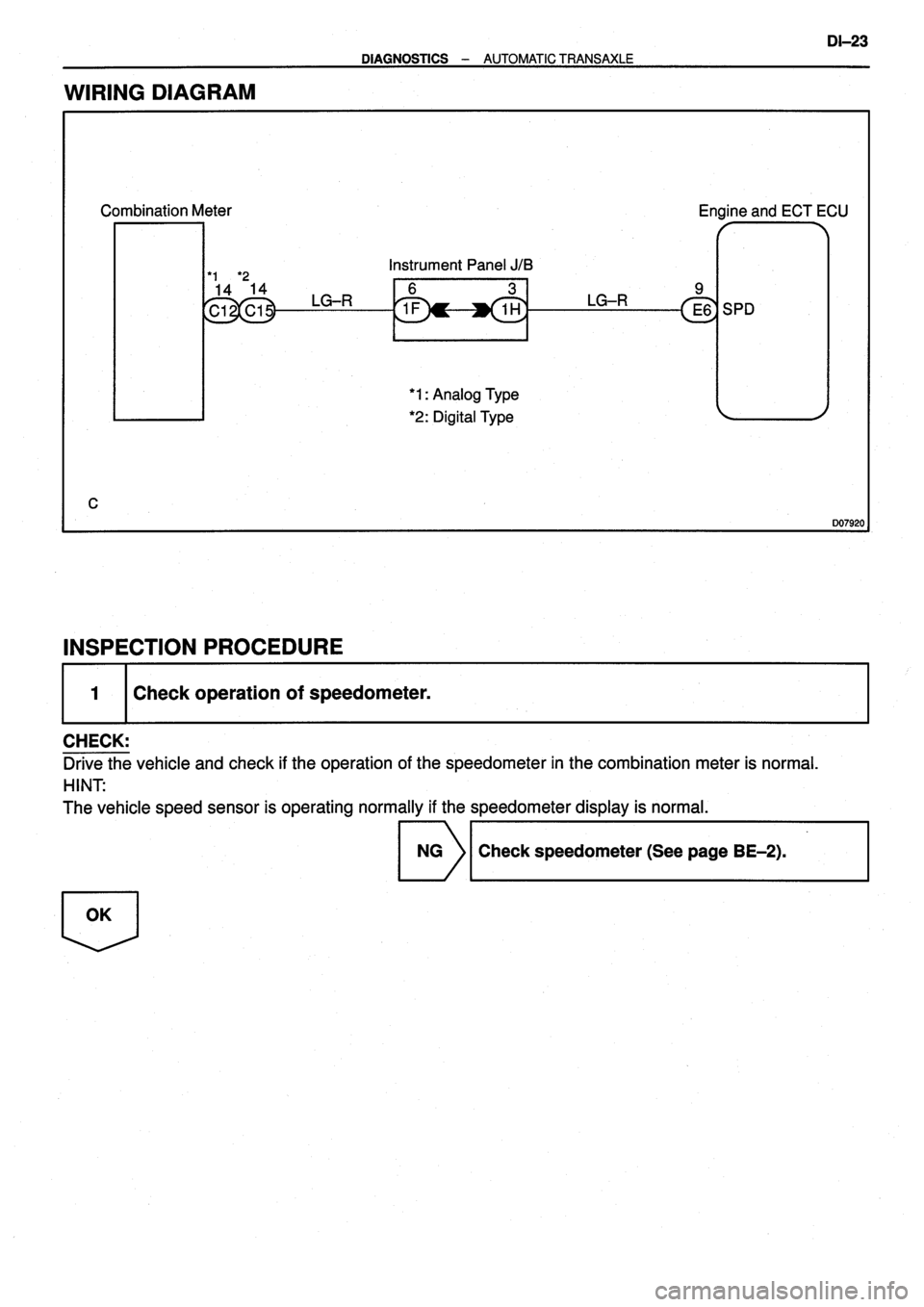 TOYOTA VERSO 1999  Repair Manual 