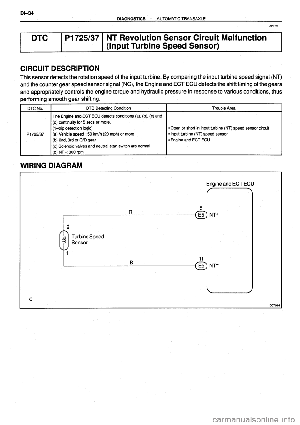 TOYOTA VERSO 1999  Repair Manual 