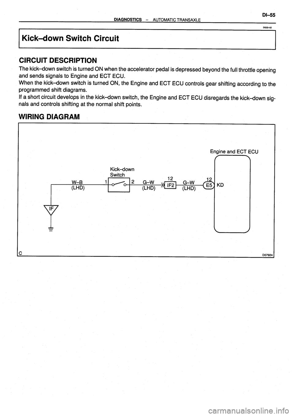 TOYOTA VERSO 1999  Repair Manual 