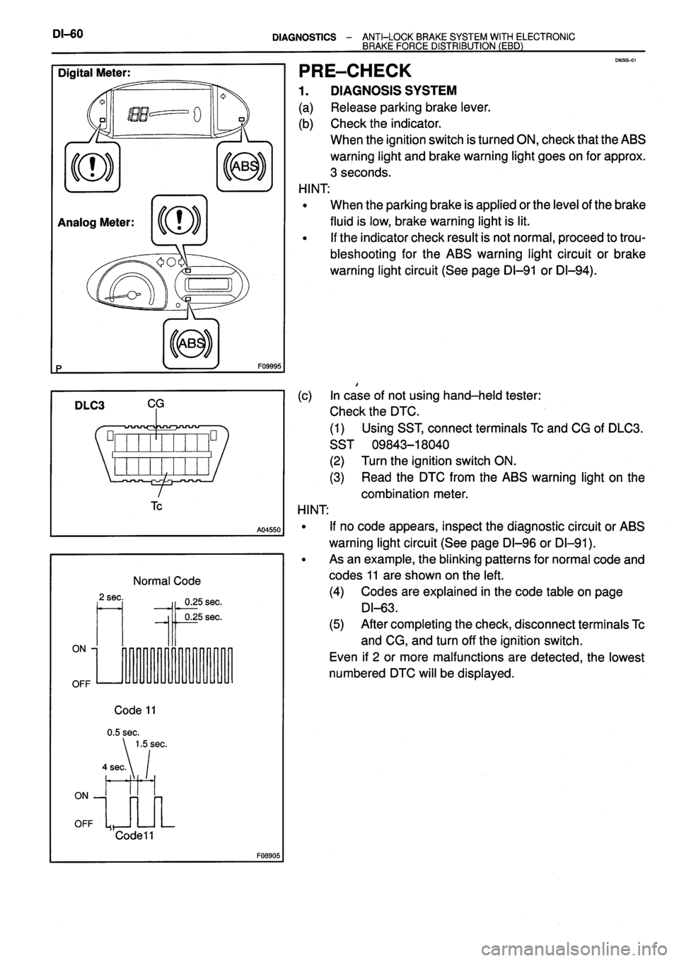 TOYOTA VERSO 1999  Repair Manual 