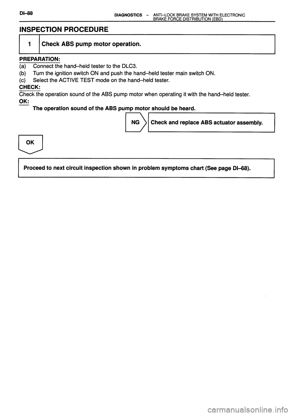 TOYOTA VERSO 1999  Repair Manual 