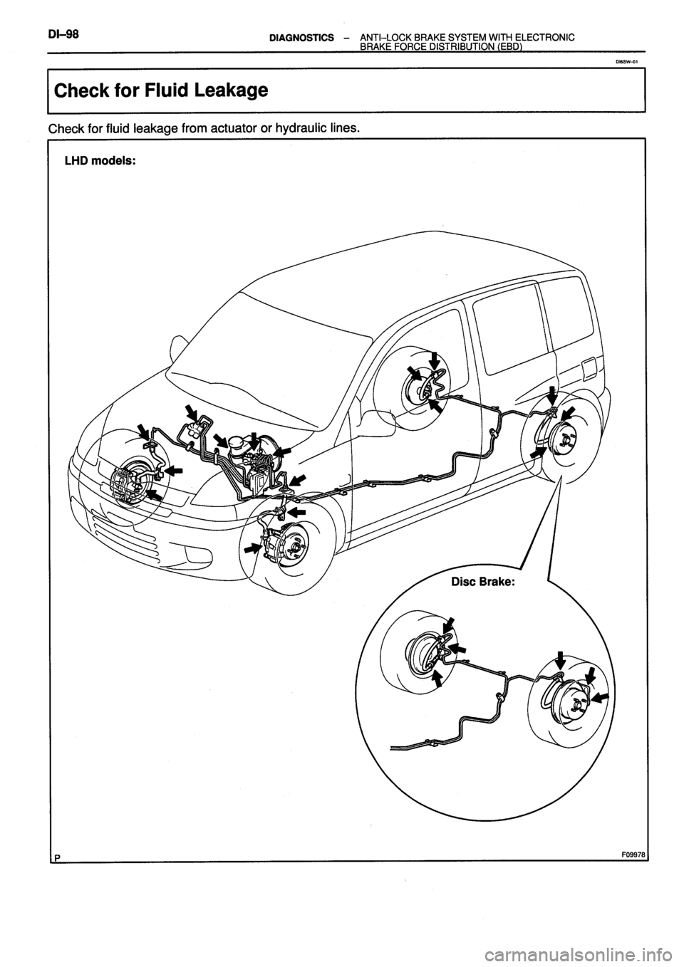 TOYOTA VERSO 1999  Repair Manual 
