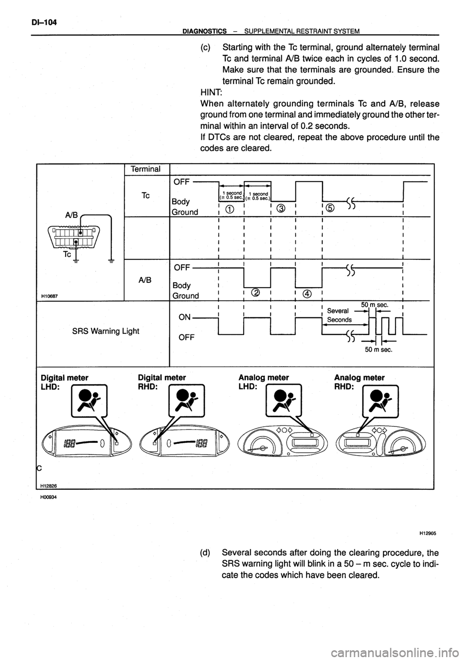 TOYOTA VERSO 1999  Repair Manual 