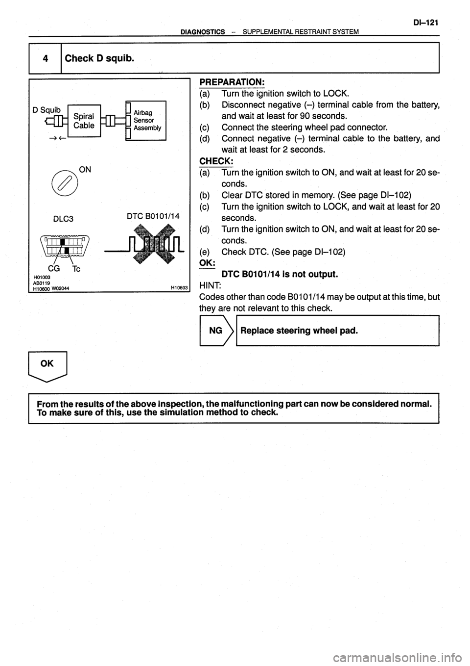 TOYOTA VERSO 1999  Repair Manual 