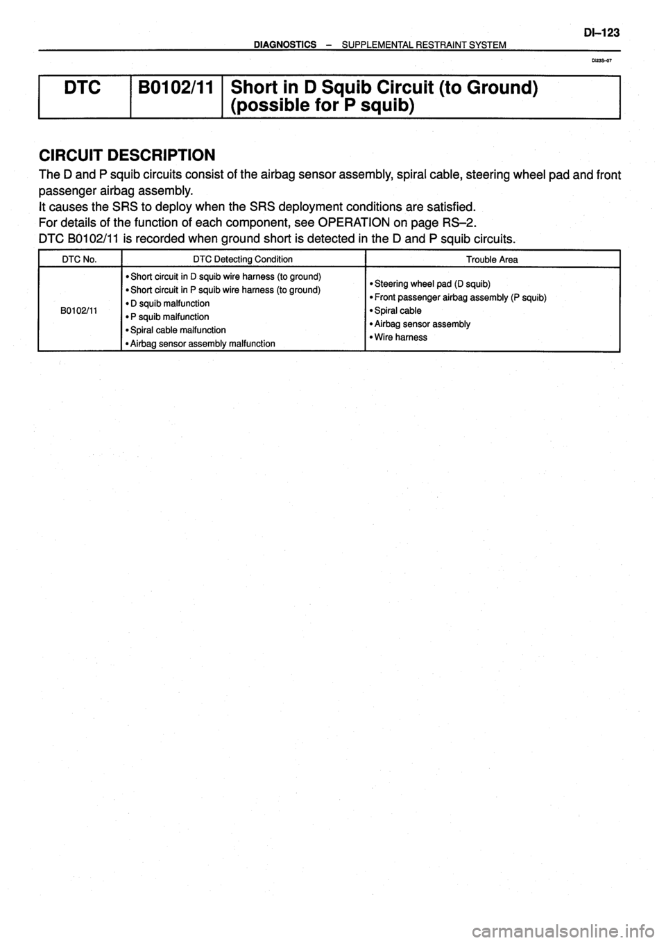 TOYOTA VERSO 1999  Repair Manual 