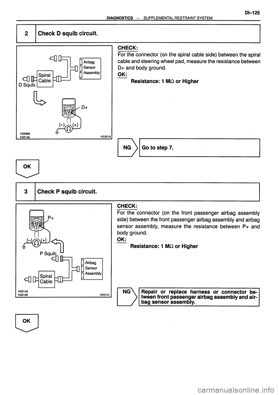 TOYOTA VERSO 1999  Repair Manual 