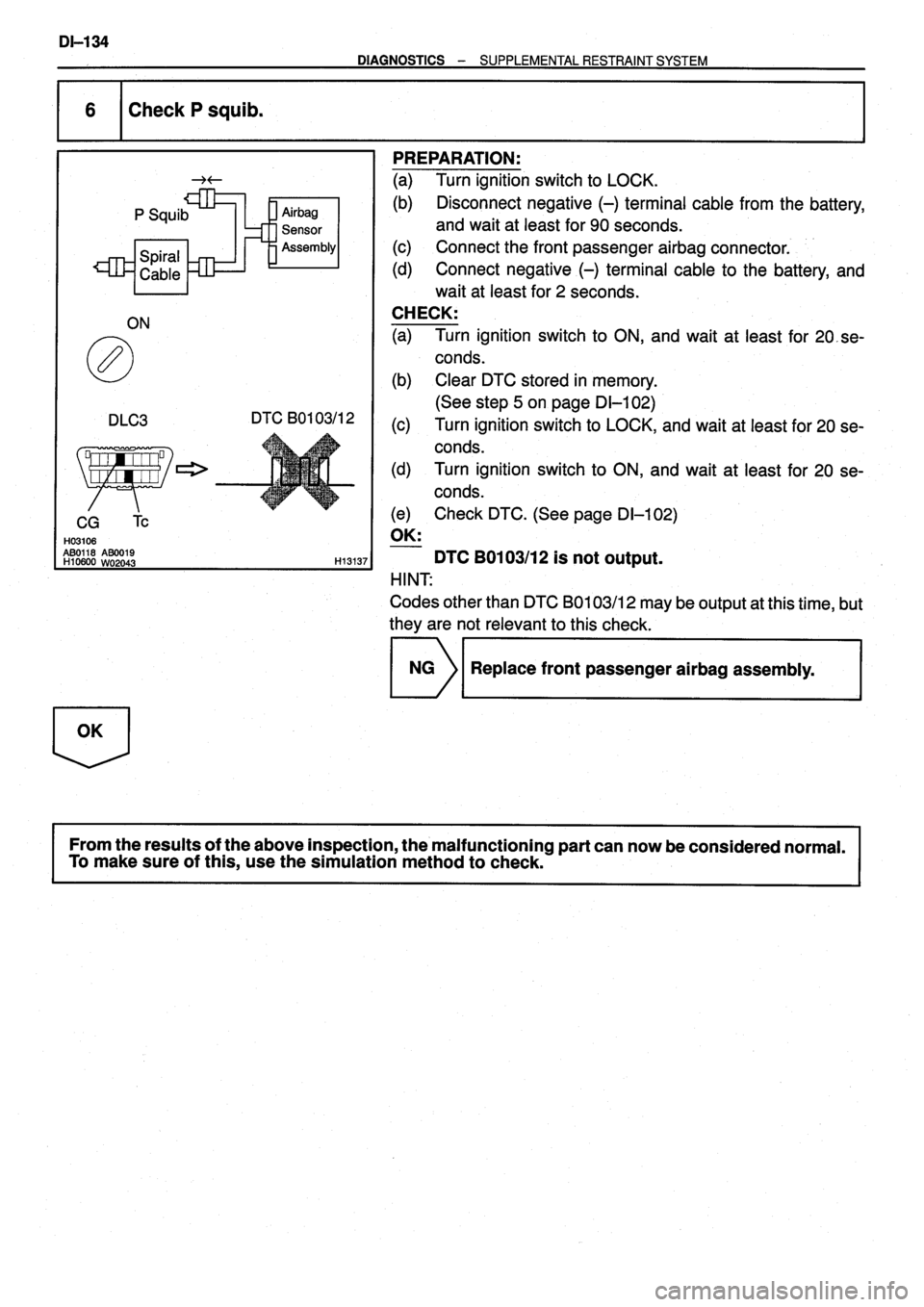 TOYOTA VERSO 1999  Repair Manual 