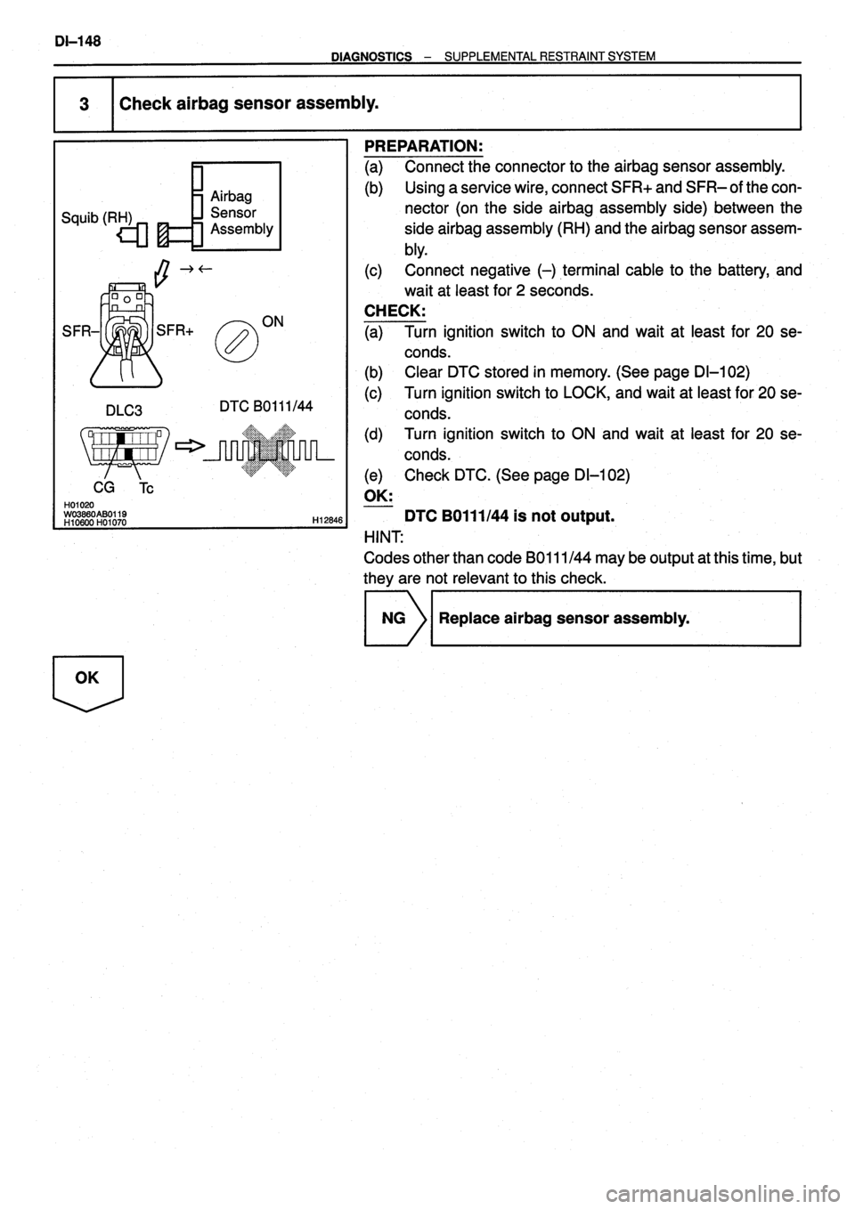 TOYOTA VERSO 1999  Repair Manual 