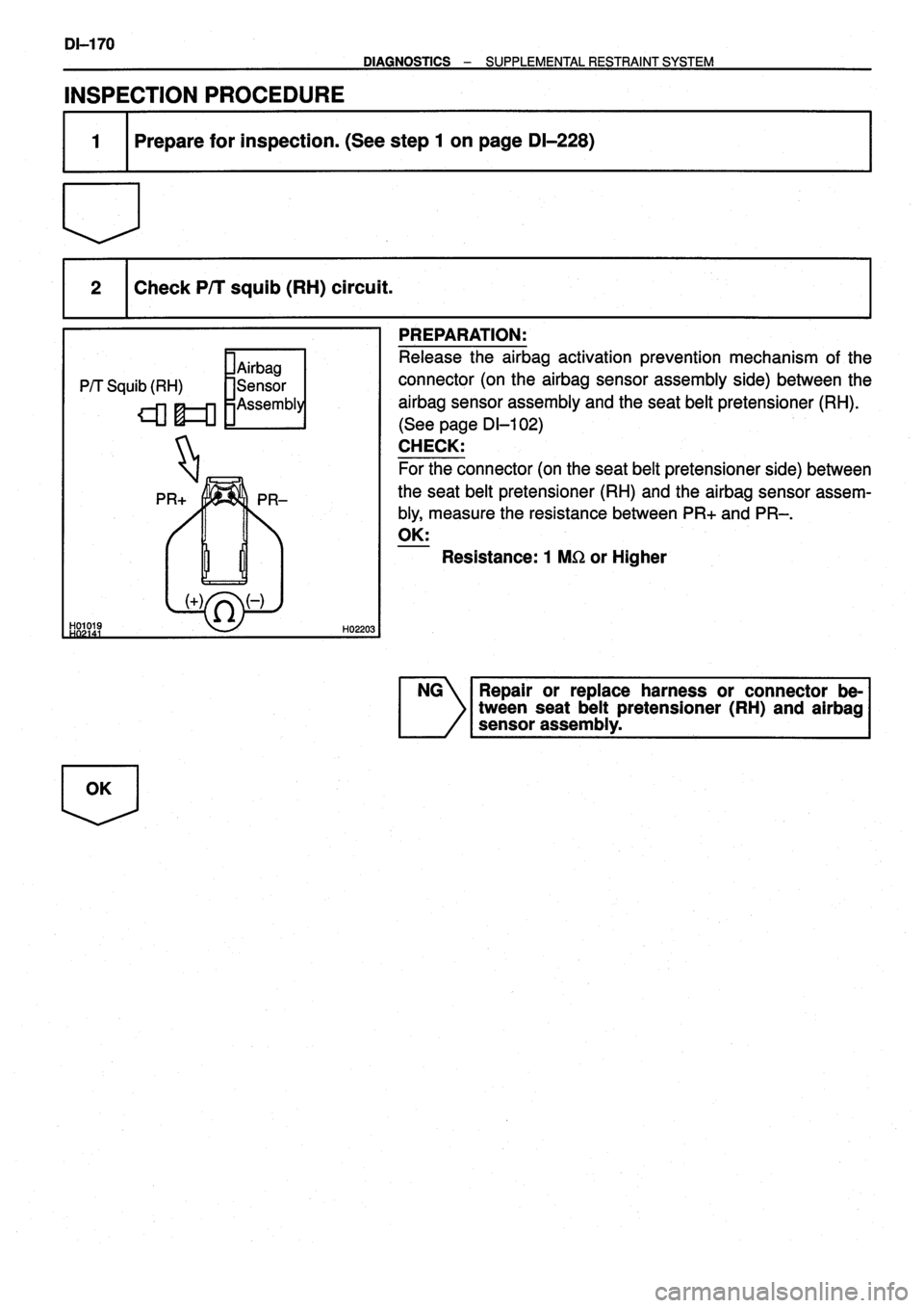 TOYOTA VERSO 1999  Repair Manual 