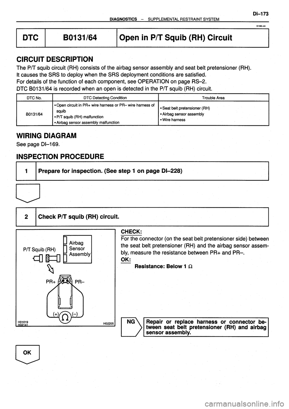 TOYOTA VERSO 1999  Repair Manual 