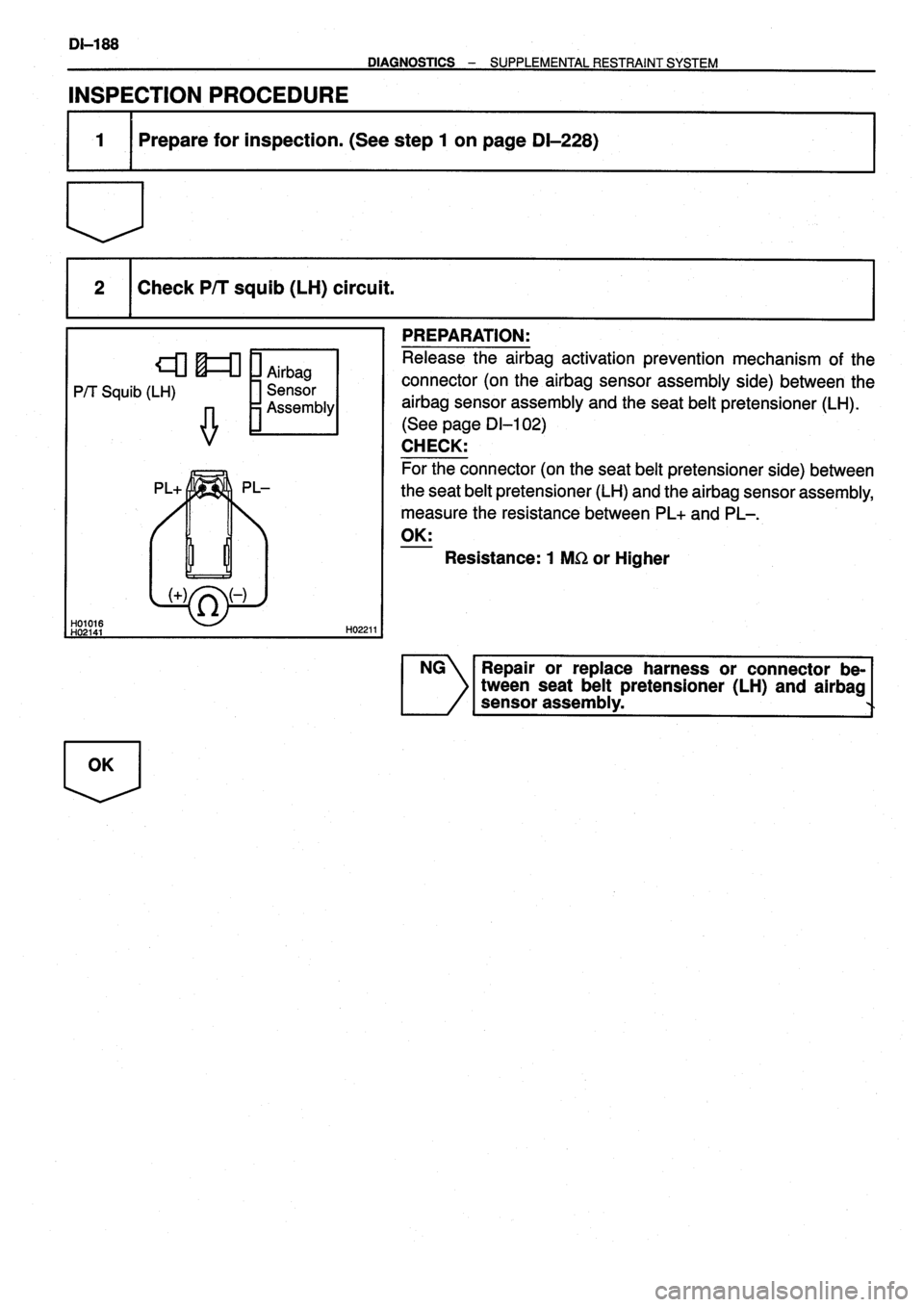 TOYOTA VERSO 1999  Repair Manual 