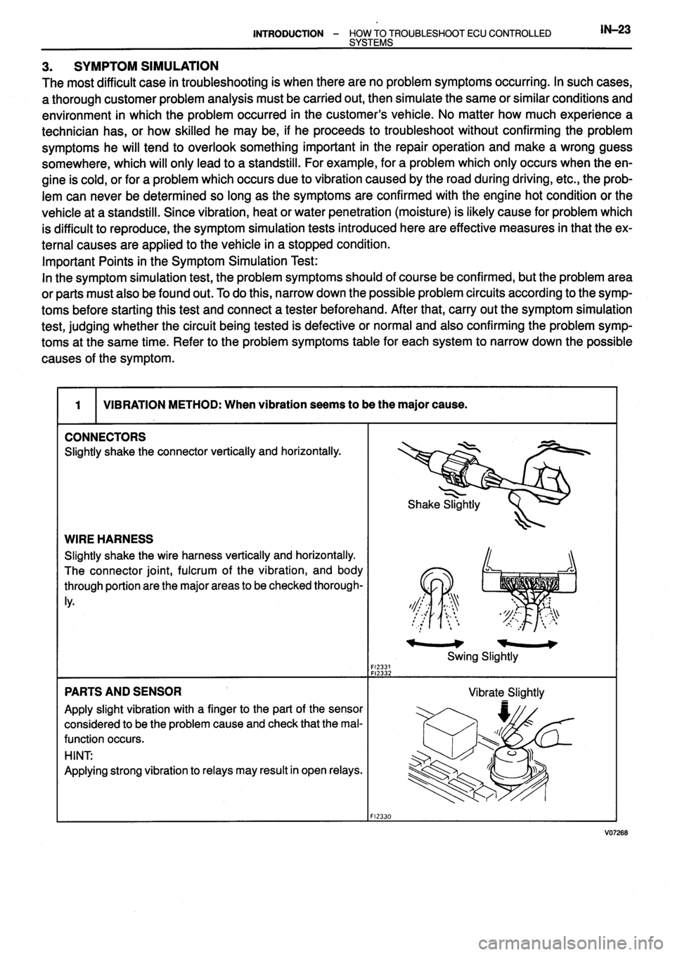 TOYOTA VERSO 1999  Repair Manual 