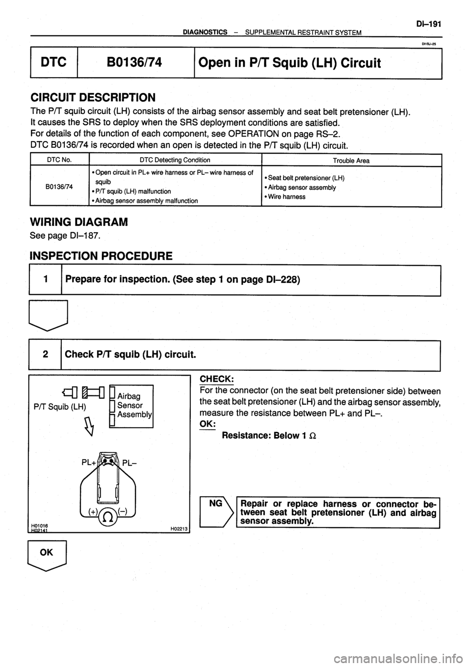 TOYOTA VERSO 1999  Repair Manual 