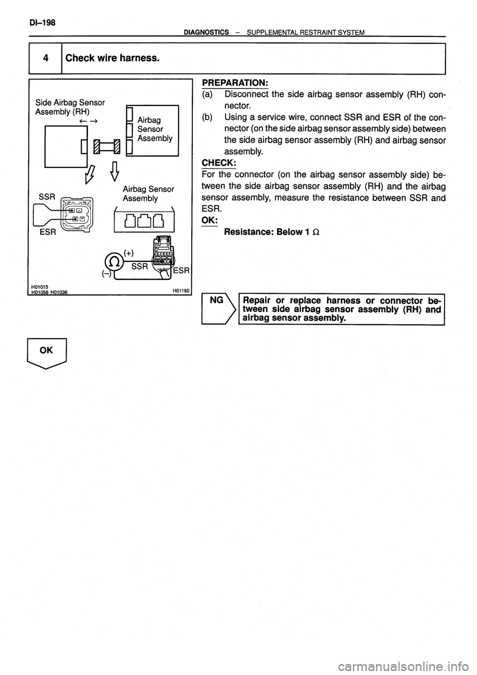 TOYOTA VERSO 1999  Repair Manual 