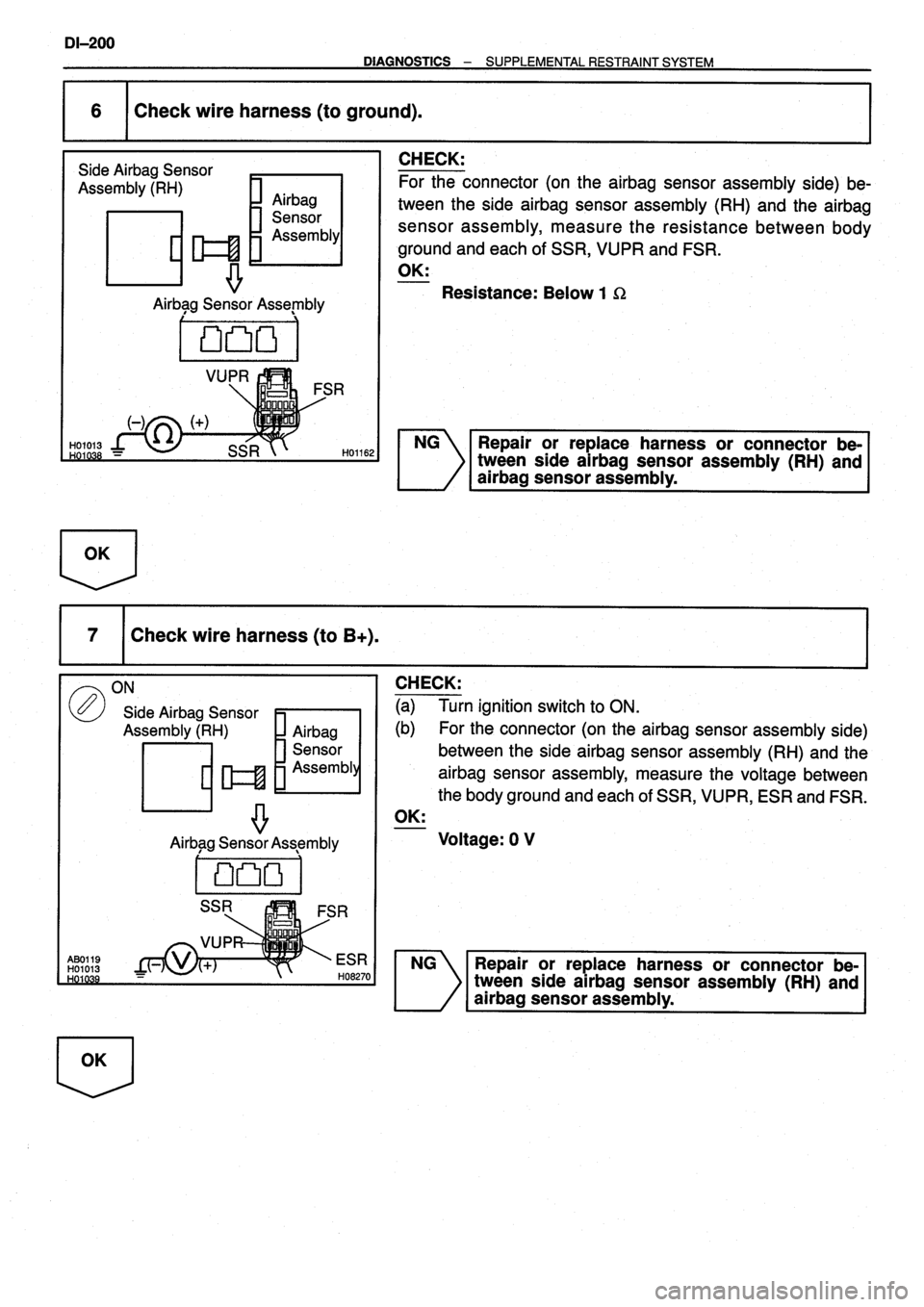 TOYOTA VERSO 1999  Repair Manual 