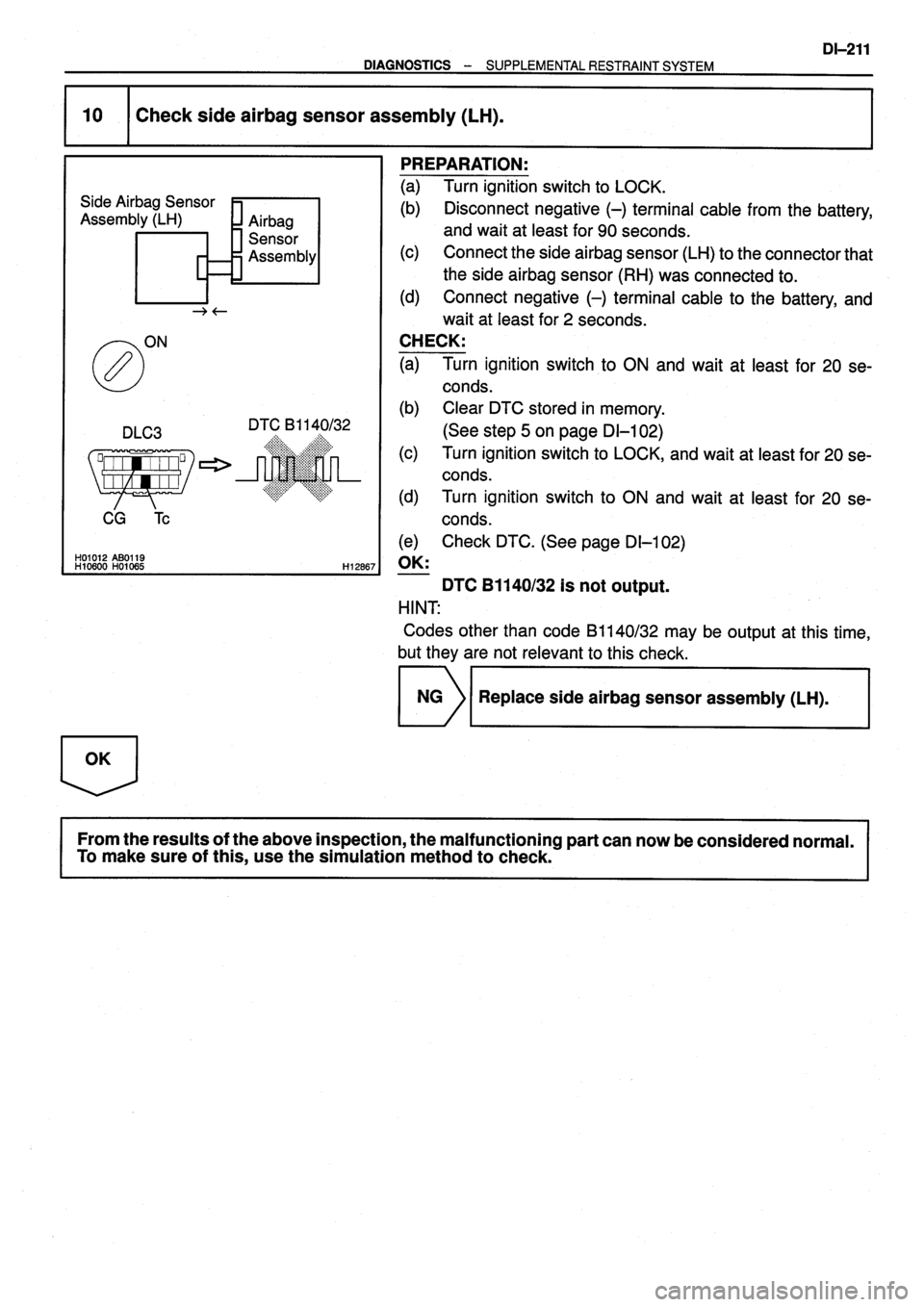 TOYOTA VERSO 1999  Repair Manual 