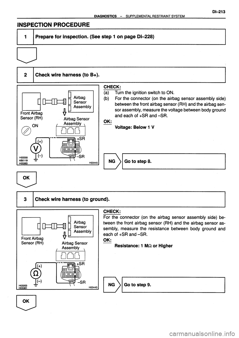 TOYOTA VERSO 1999  Repair Manual 