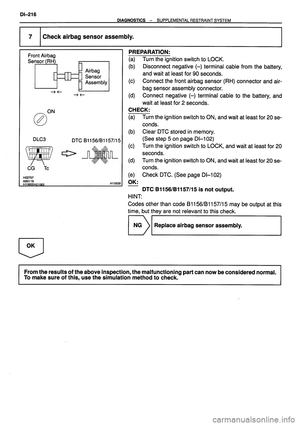 TOYOTA VERSO 1999  Repair Manual 