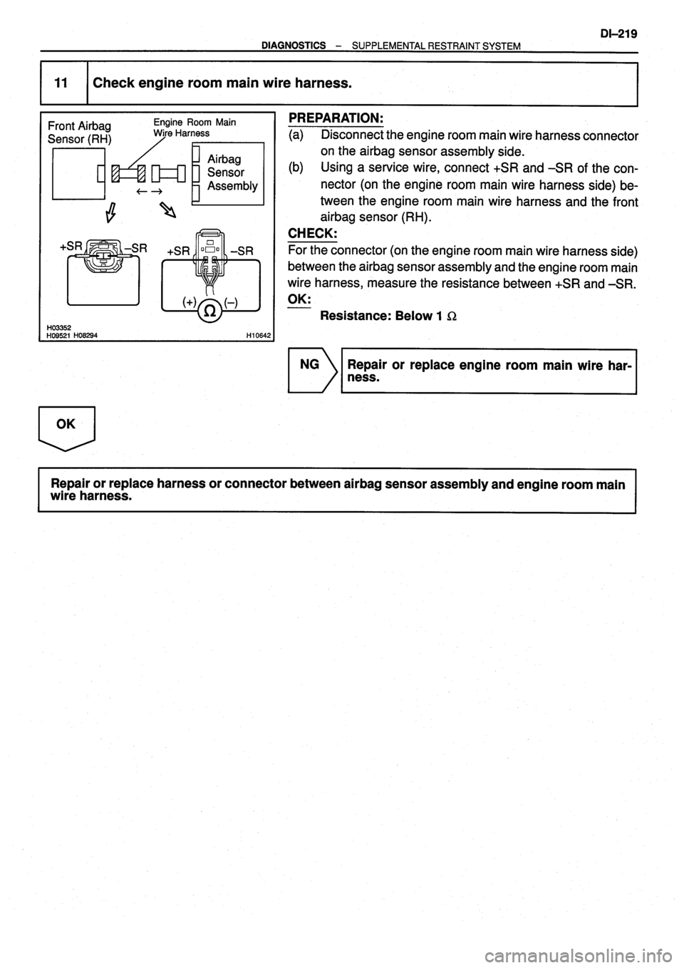TOYOTA VERSO 1999  Repair Manual 