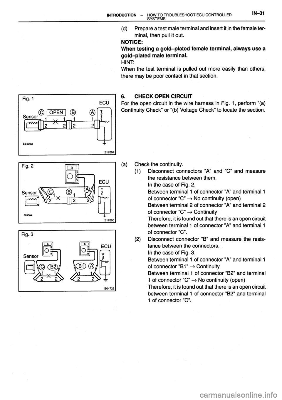 TOYOTA VERSO 1999  Repair Manual 