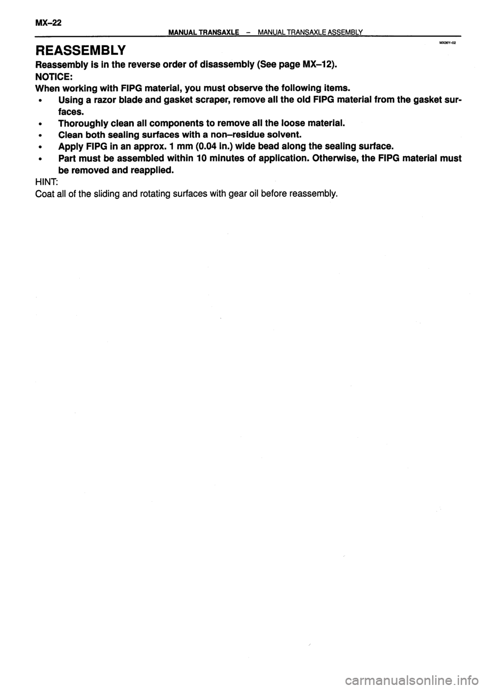 TOYOTA VERSO 1999  Repair Manual 