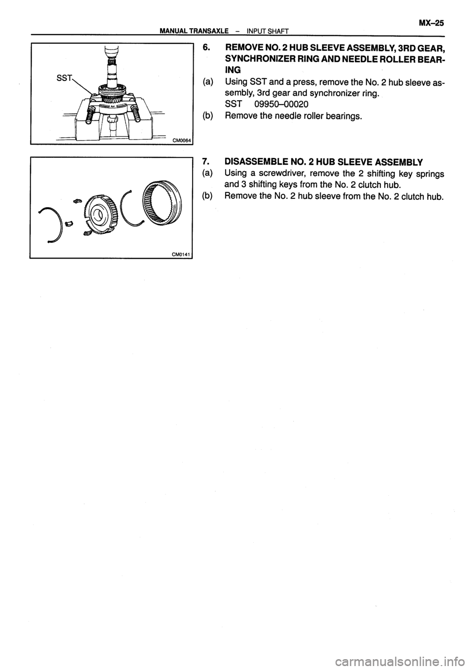 TOYOTA VERSO 1999  Repair Manual 