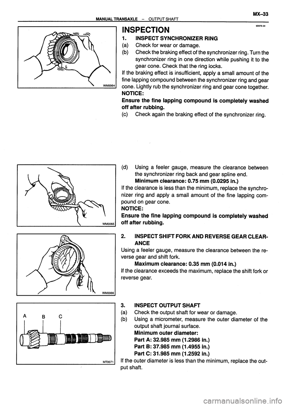 TOYOTA VERSO 1999  Repair Manual 