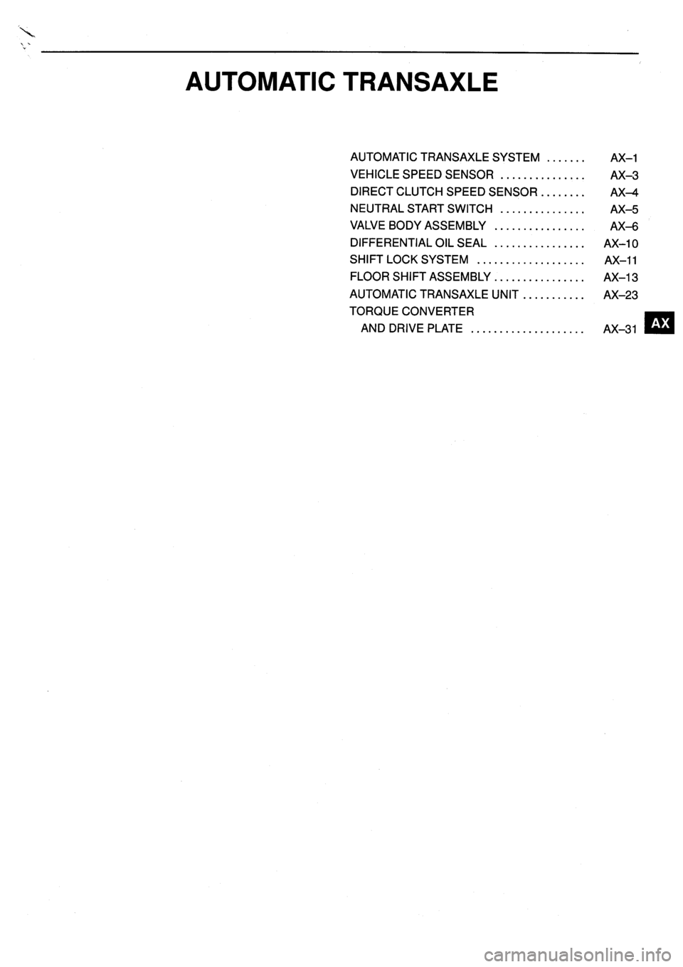 TOYOTA VERSO 1999  Repair Manual 