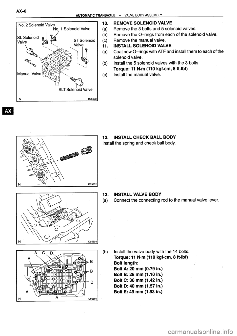 TOYOTA VERSO 1999  Repair Manual 