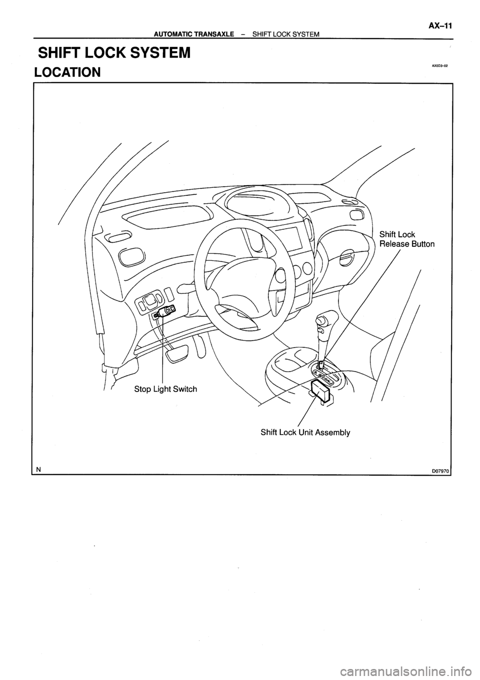 TOYOTA VERSO 1999  Repair Manual 