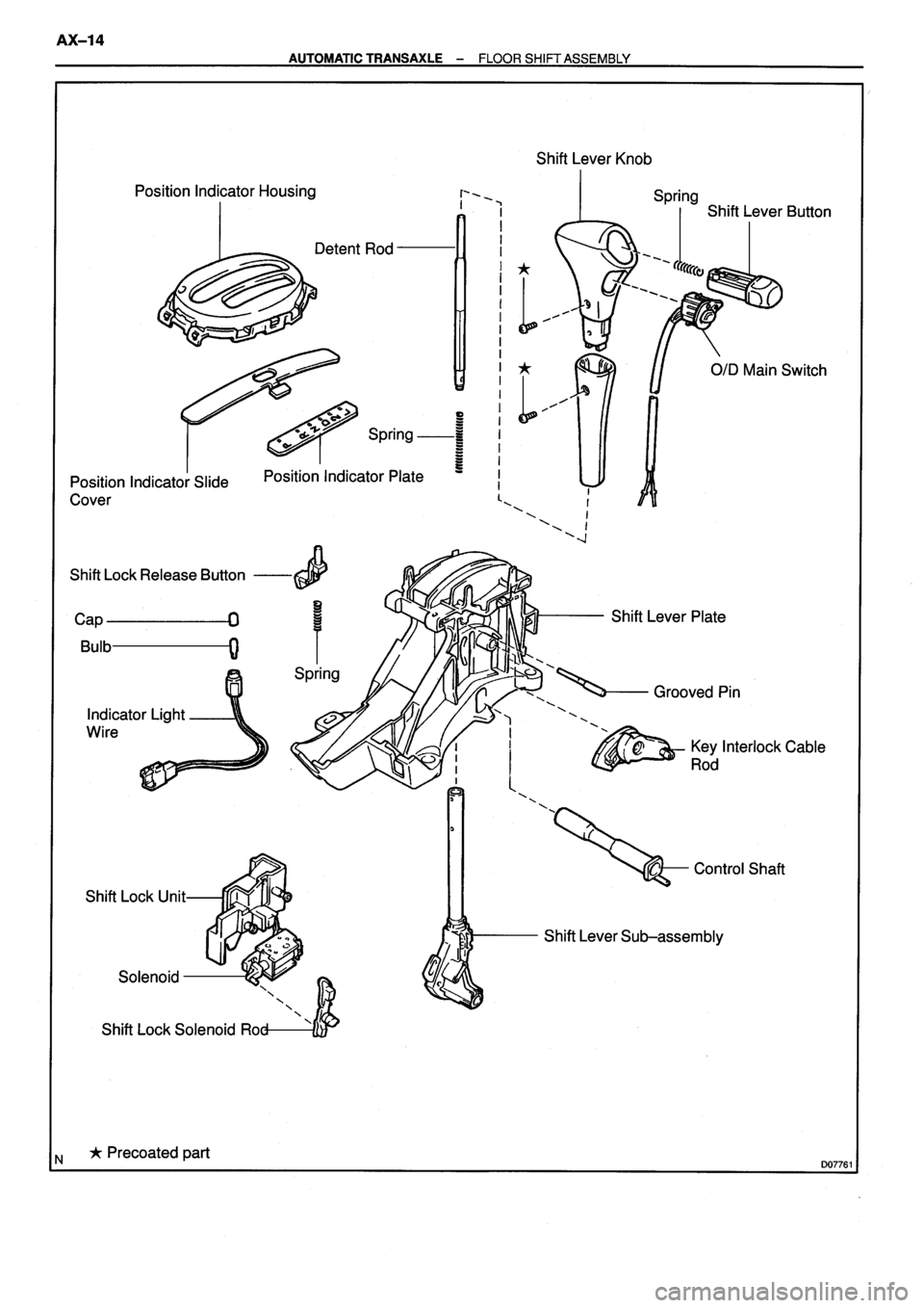 TOYOTA VERSO 1999  Repair Manual 
