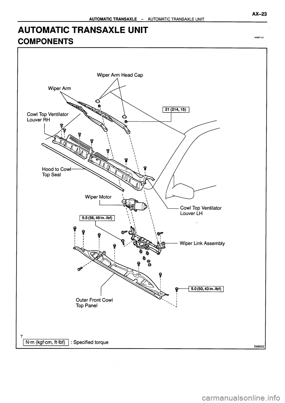 TOYOTA VERSO 1999  Repair Manual 