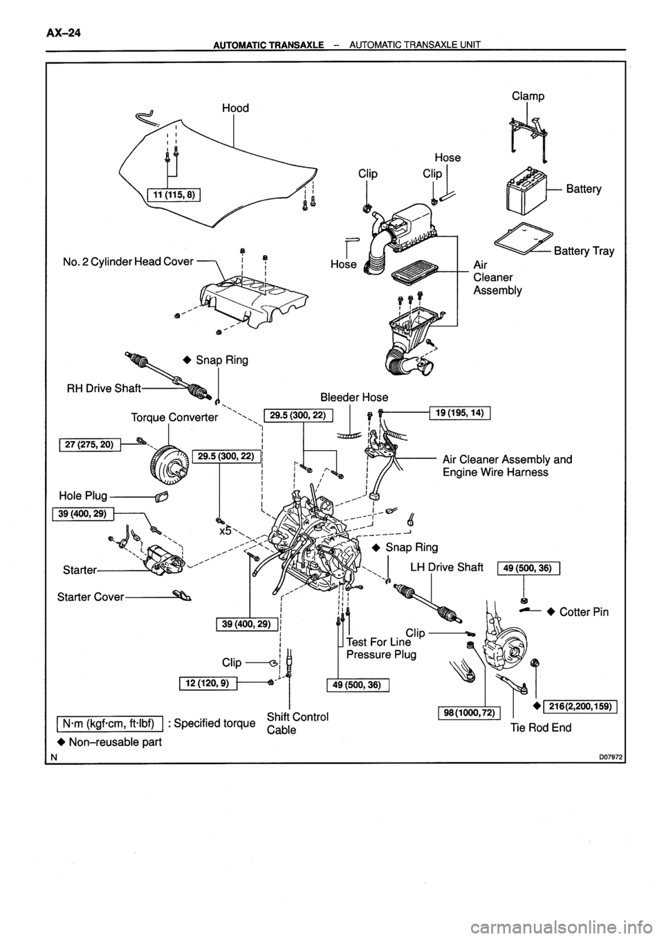 TOYOTA VERSO 1999  Repair Manual 