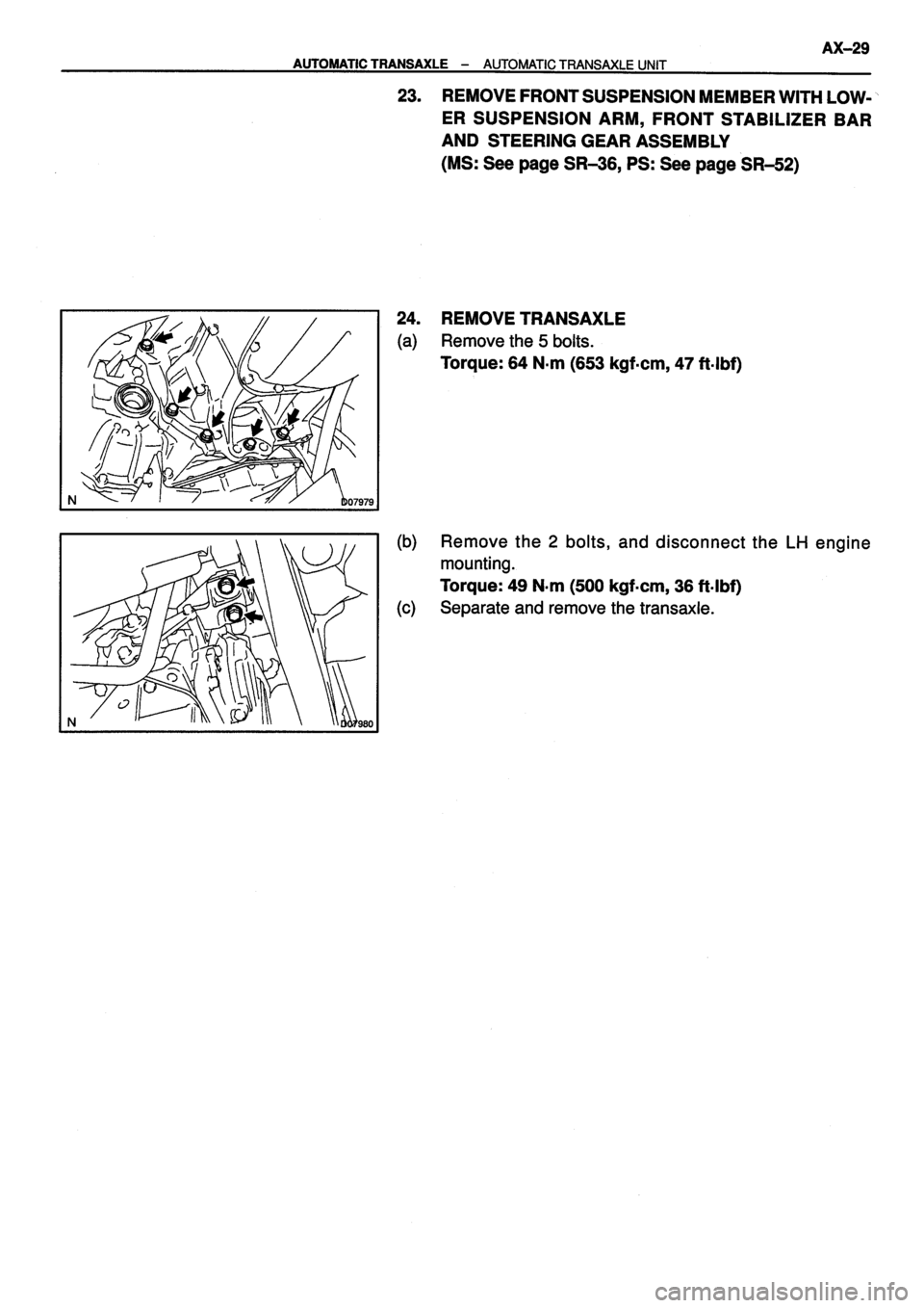 TOYOTA VERSO 1999  Repair Manual 