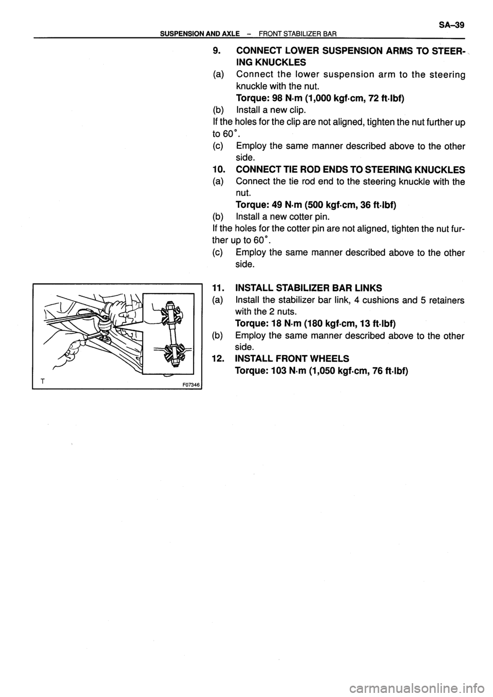 TOYOTA VERSO 1999  Repair Manual 