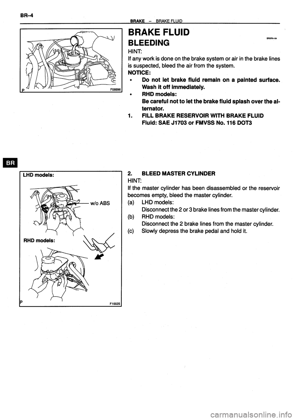 TOYOTA VERSO 1999  Repair Manual 