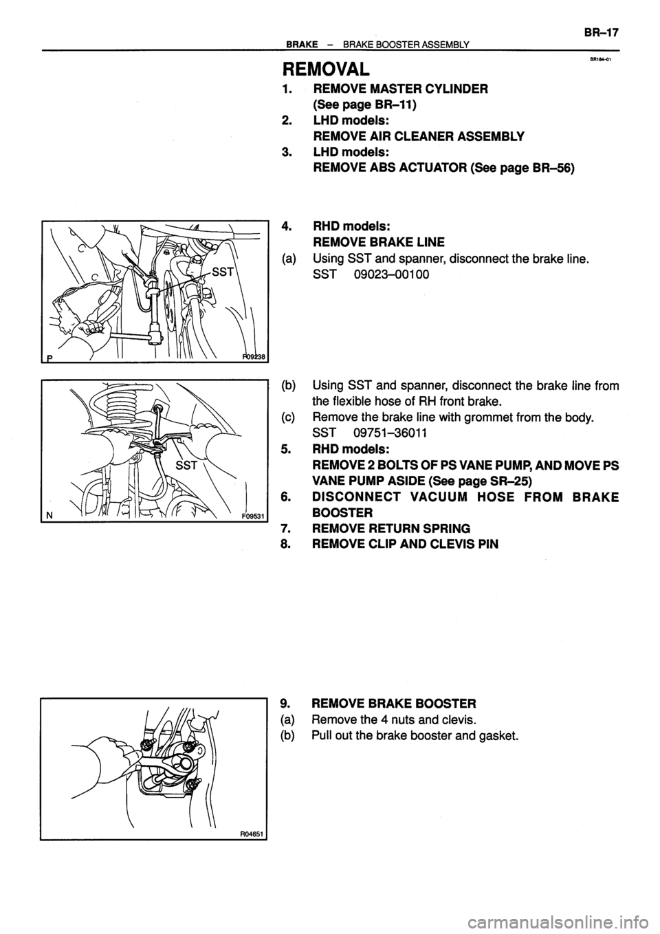 TOYOTA VERSO 1999  Repair Manual 