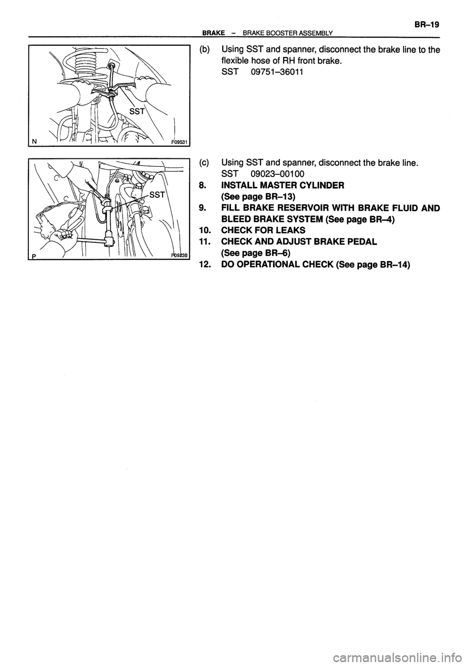 TOYOTA VERSO 1999  Repair Manual 