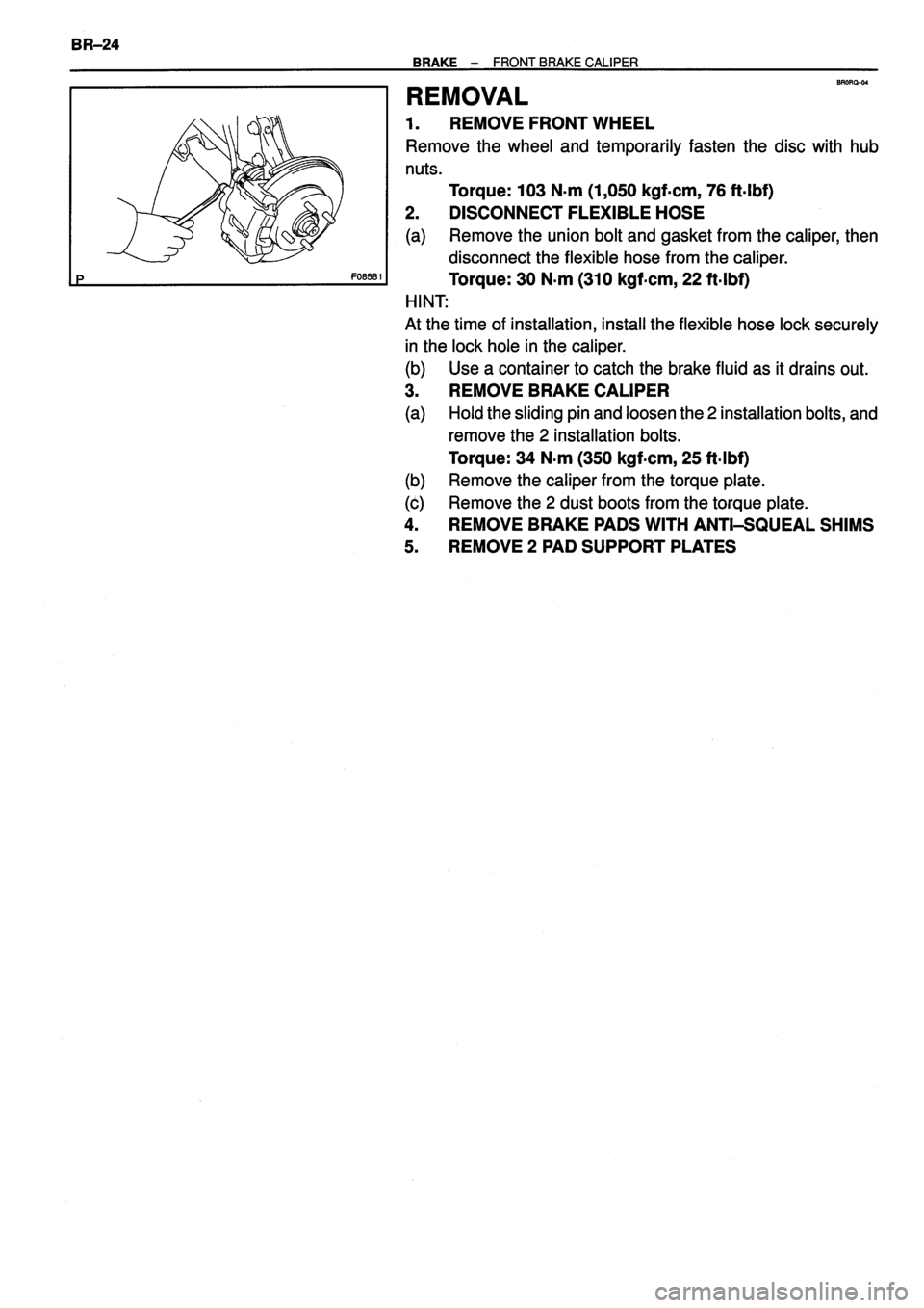 TOYOTA VERSO 1999  Repair Manual 