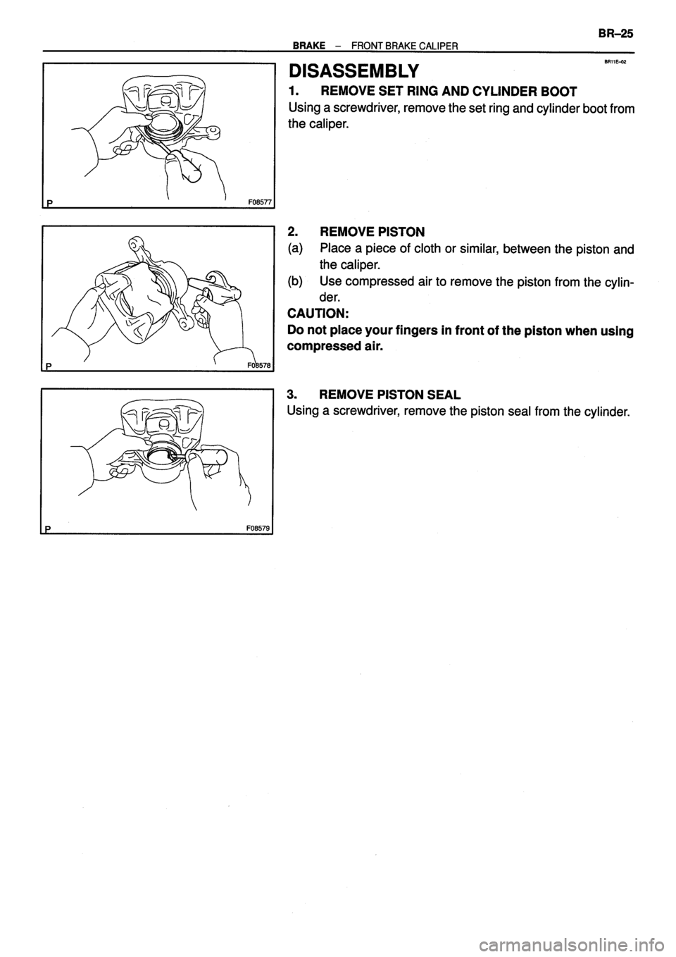 TOYOTA VERSO 1999  Repair Manual 