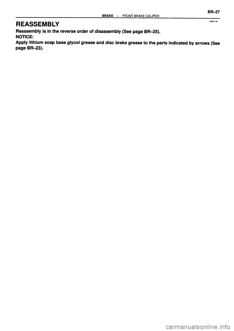 TOYOTA VERSO 1999  Repair Manual 