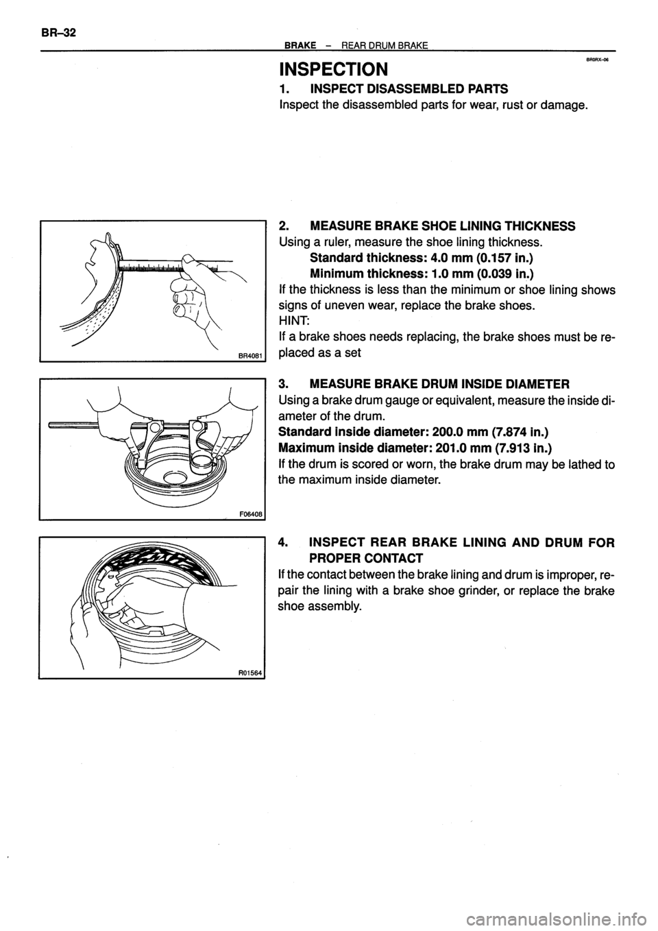 TOYOTA VERSO 1999  Repair Manual 